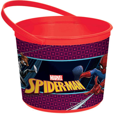 Spider-Man Webbed Wonder Plastic Favor Container Favours - Party Centre