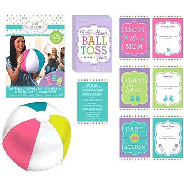 Baby Shower Ball Toss Game Pinata - Party Centre
