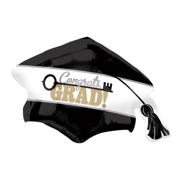 Key to Success Cap SuperShape Balloon 31 x 22in Balloons & Streamers - Party Centre