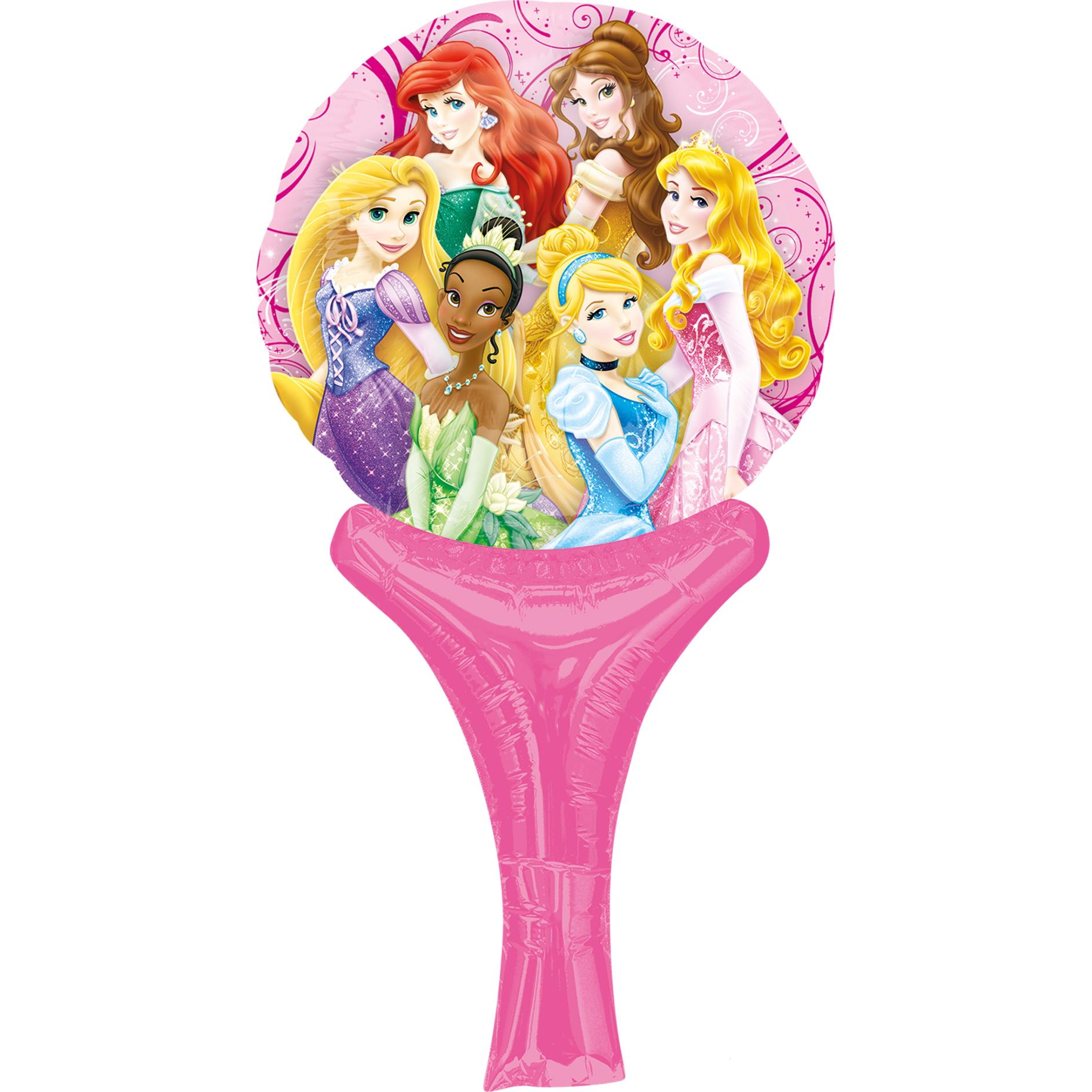 Princesses Inflate-A-Fun Balloon 6 x 12in Balloons & Streamers - Party Centre