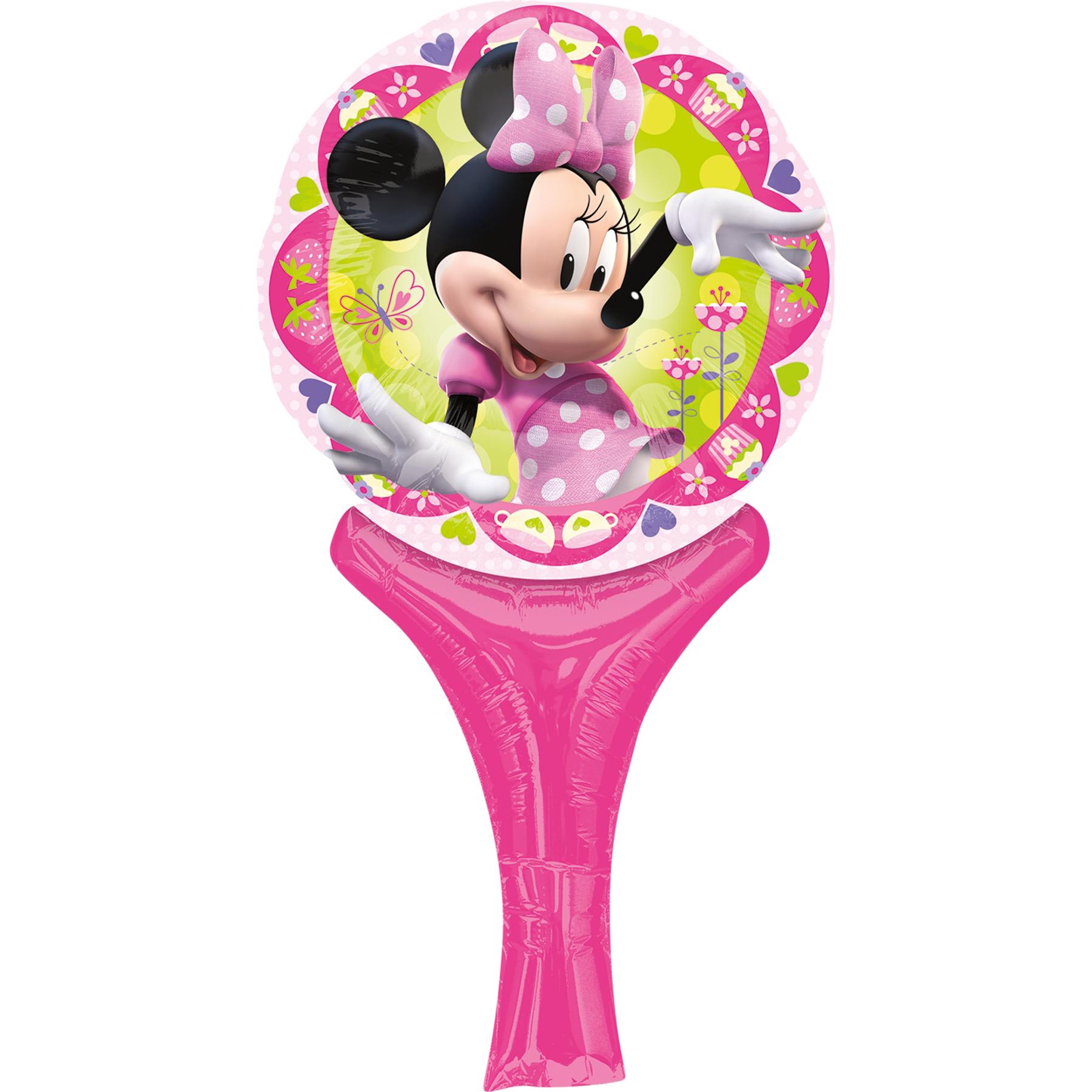 Minnie Inflate-A-Fun Balloon 6 x 12in Balloons & Streamers - Party Centre