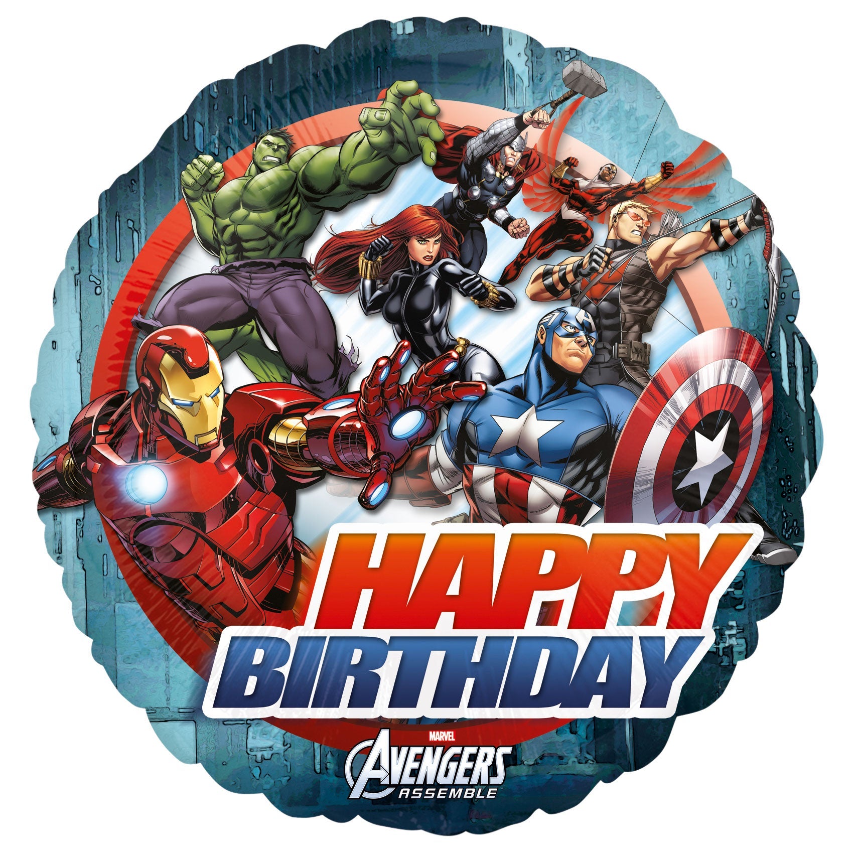 Avengers Animated Birthday Foil Balloon