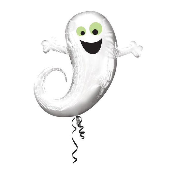 Halloween Ghost Supershape Balloon 26in Balloons & Streamers - Party Centre