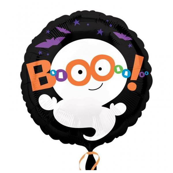 Boo Ghost Foil Balloon Balloons & Streamers - Party Centre