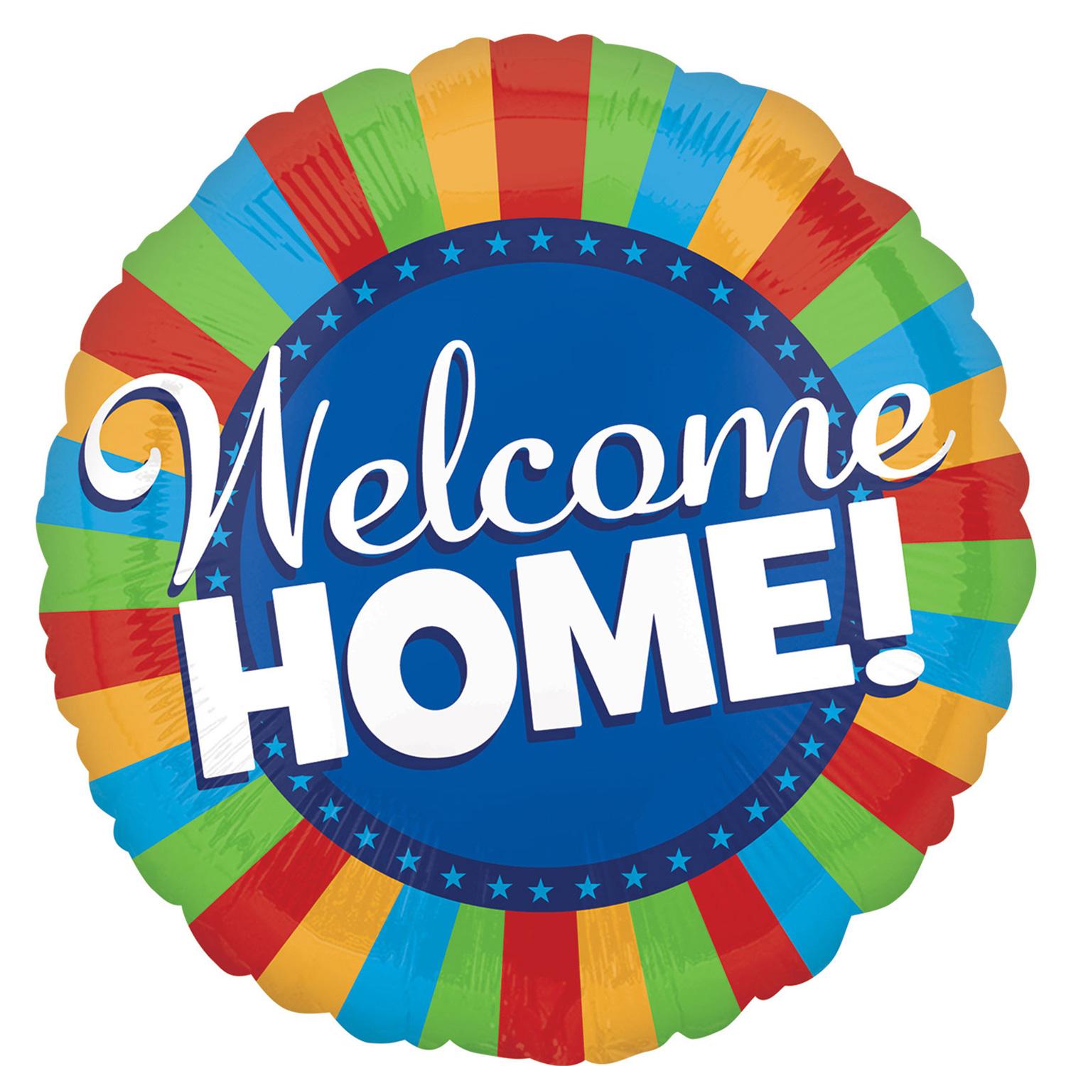 Welcome Home Blitz Jumbo Balloon 32in Balloons & Streamers - Party Centre