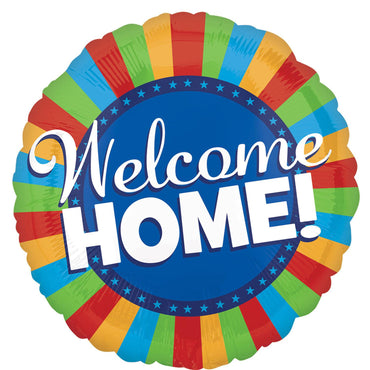 Welcome Home Blitz Jumbo Balloon 32in Balloons & Streamers - Party Centre