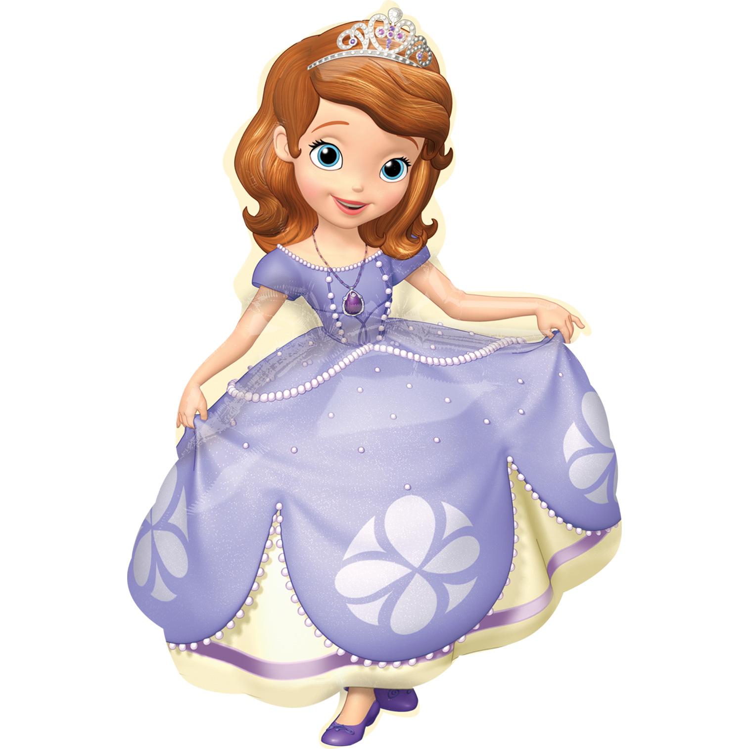 Sofia The First Pose Super Shape Balloon Balloons & Streamers - Party Centre