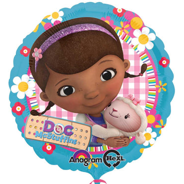 Doc Mcstuffins Foil Balloon 18in Balloons & Streamers - Party Centre