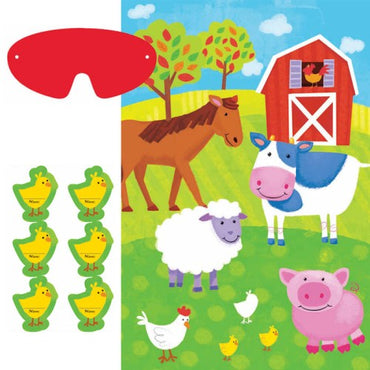 Barnyard Fun Party Game Pinata - Party Centre