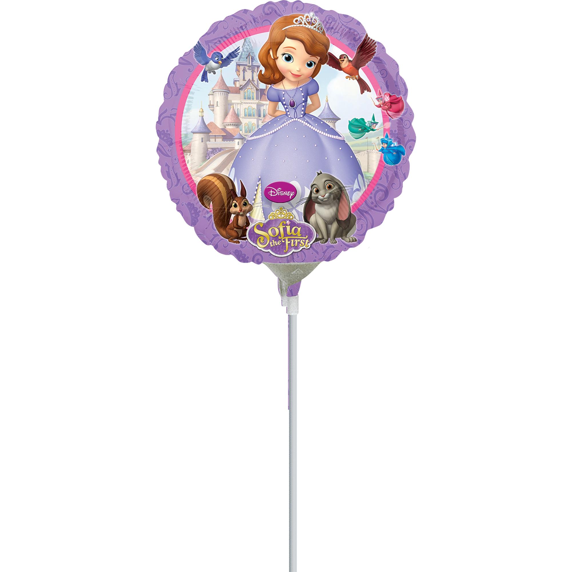 Sofia The First Foil 9in Balloons & Streamers - Party Centre