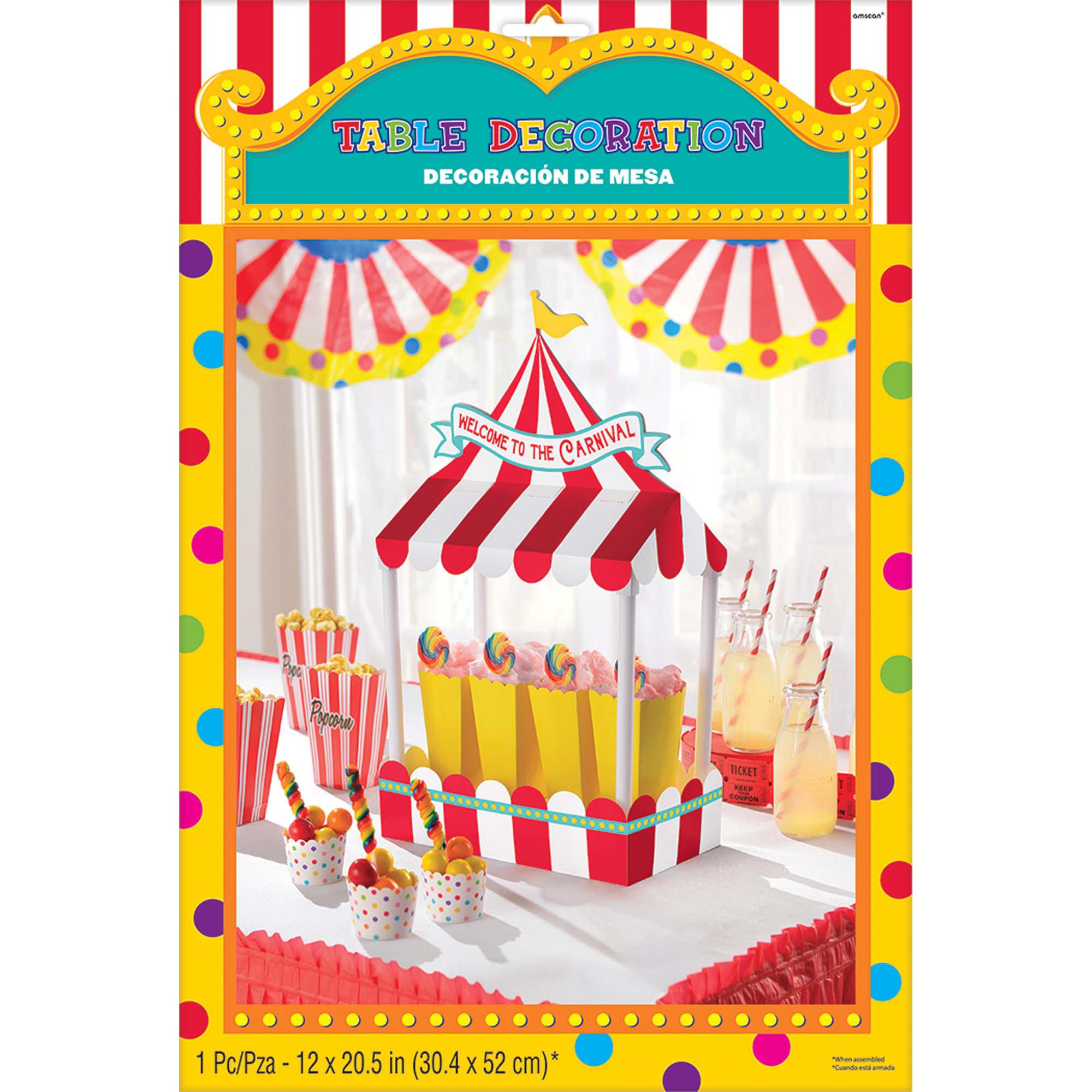 Carnival Cardboard Table Decoration Decorations - Party Centre