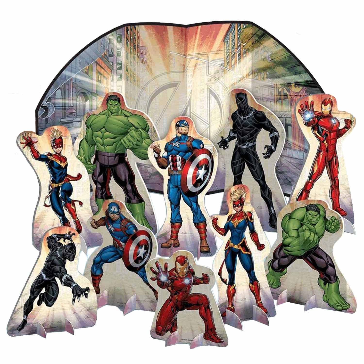 Avengers Powers Unite Paper Table Decorating Kit Decorations - Party Centre