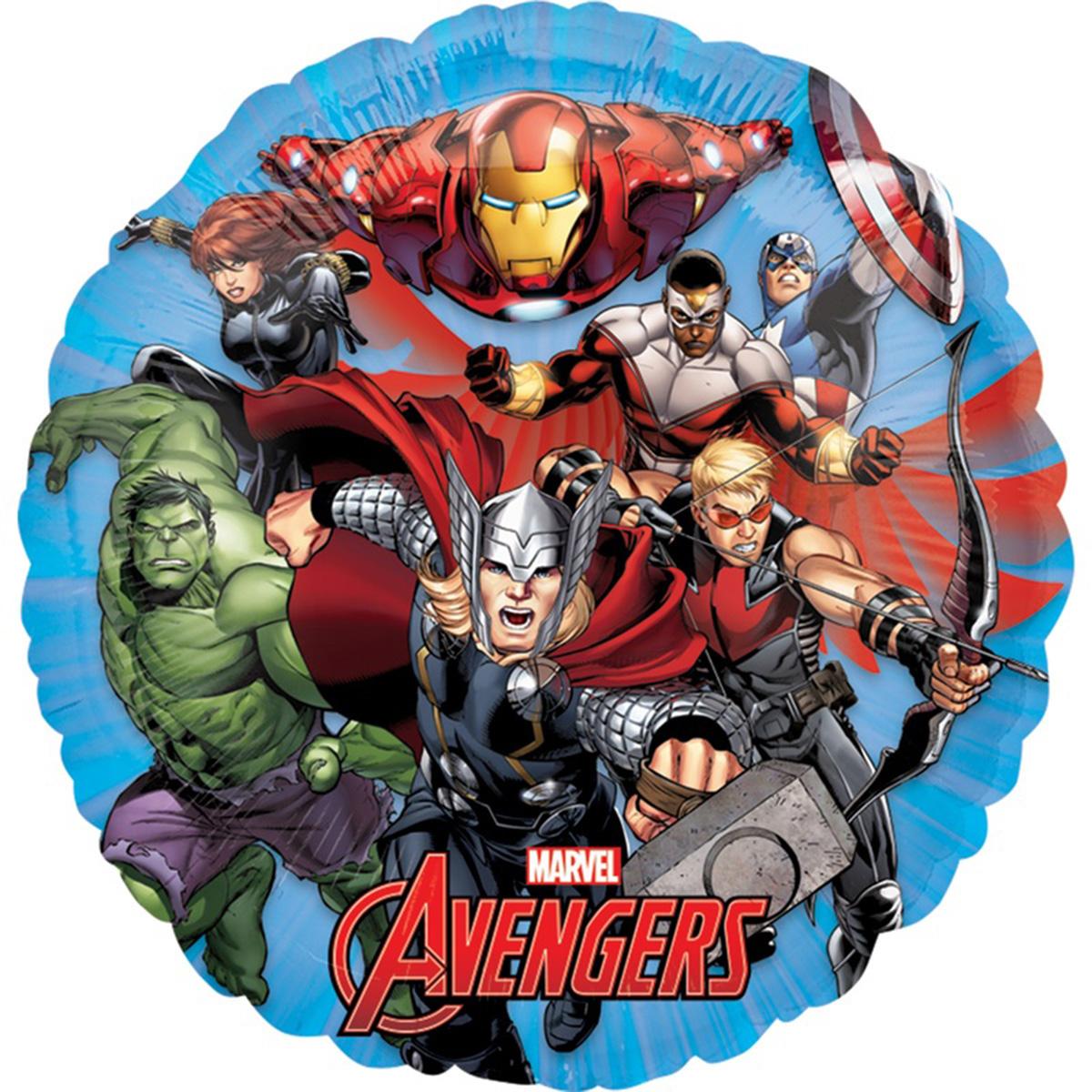 Avengers Assemble Balloon 9in Balloons & Streamers - Party Centre