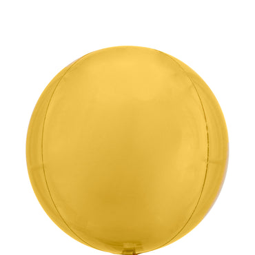 Gold Orbz Foil Balloon 38x40cm