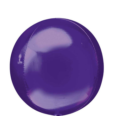 Purple Orbz Balloon 38x40cm Balloons & Streamers - Party Centre