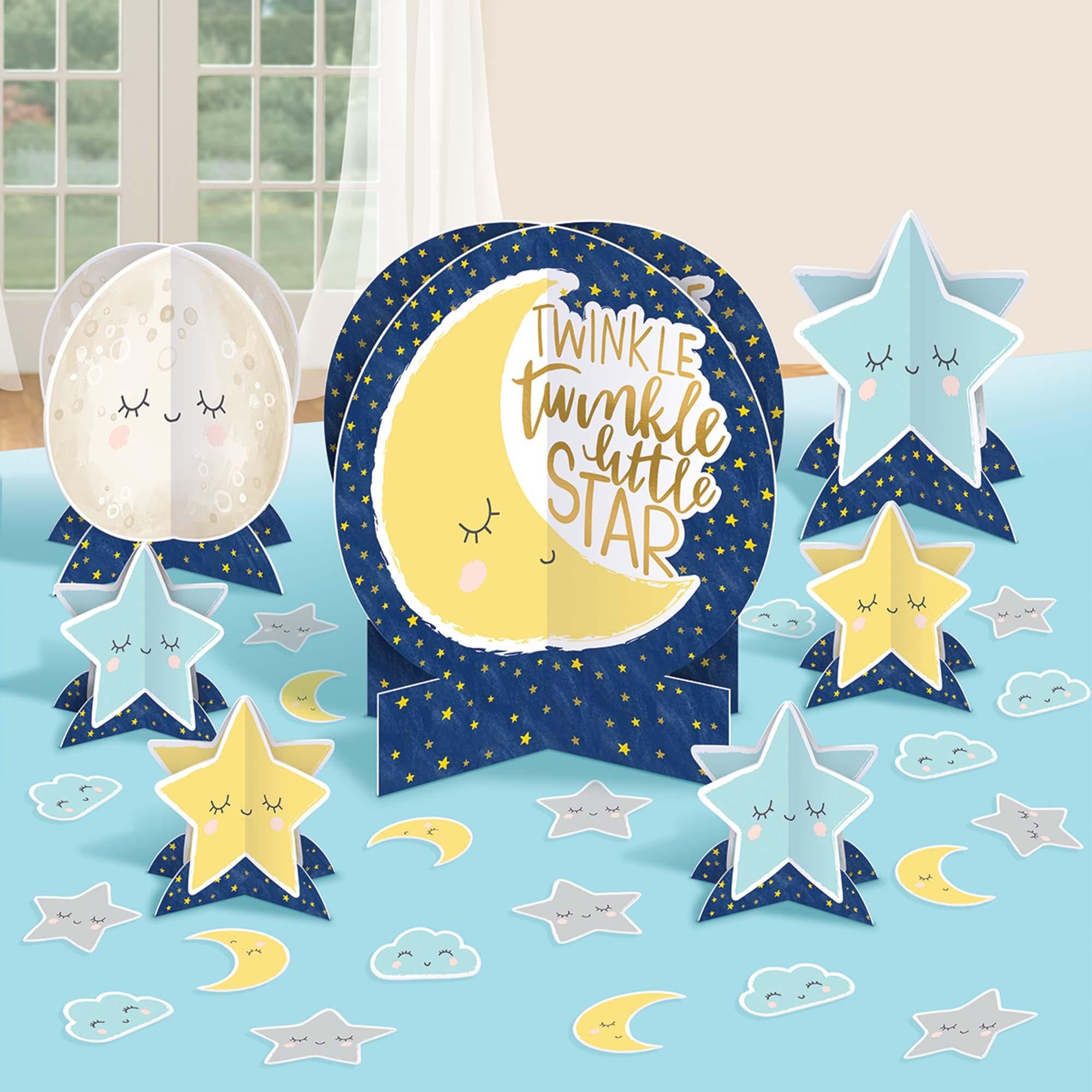 Baby Shower - Twinkle Little Star Table Decorating Kit