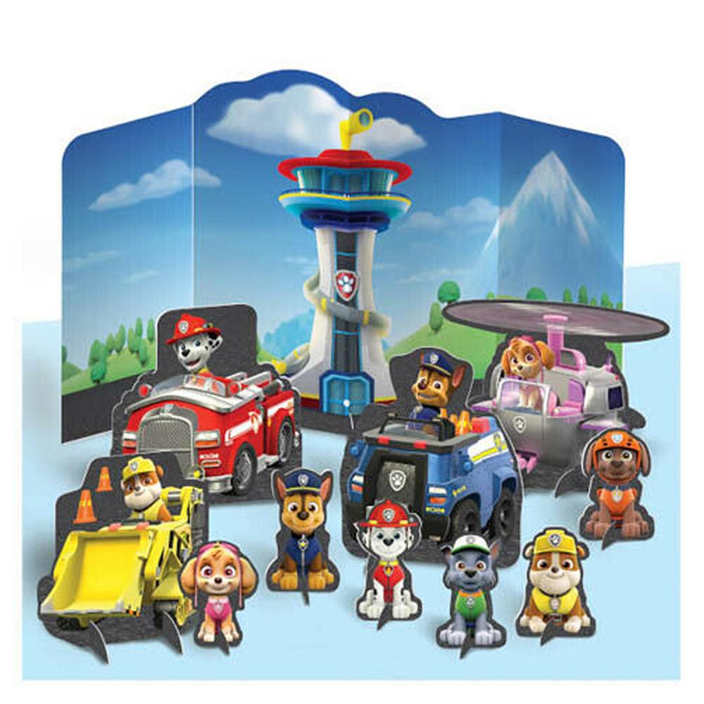 Paw Patrol Adventures Table Decorating Kit Decorations - Party Centre