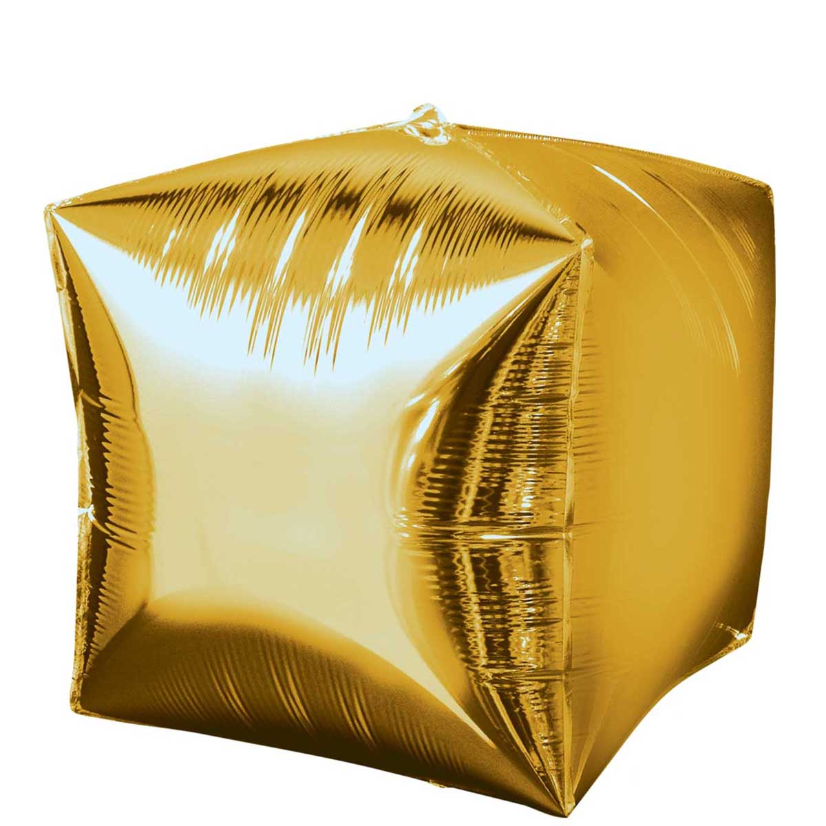 Gold Cubez Balloon 15in Balloons & Streamers - Party Centre