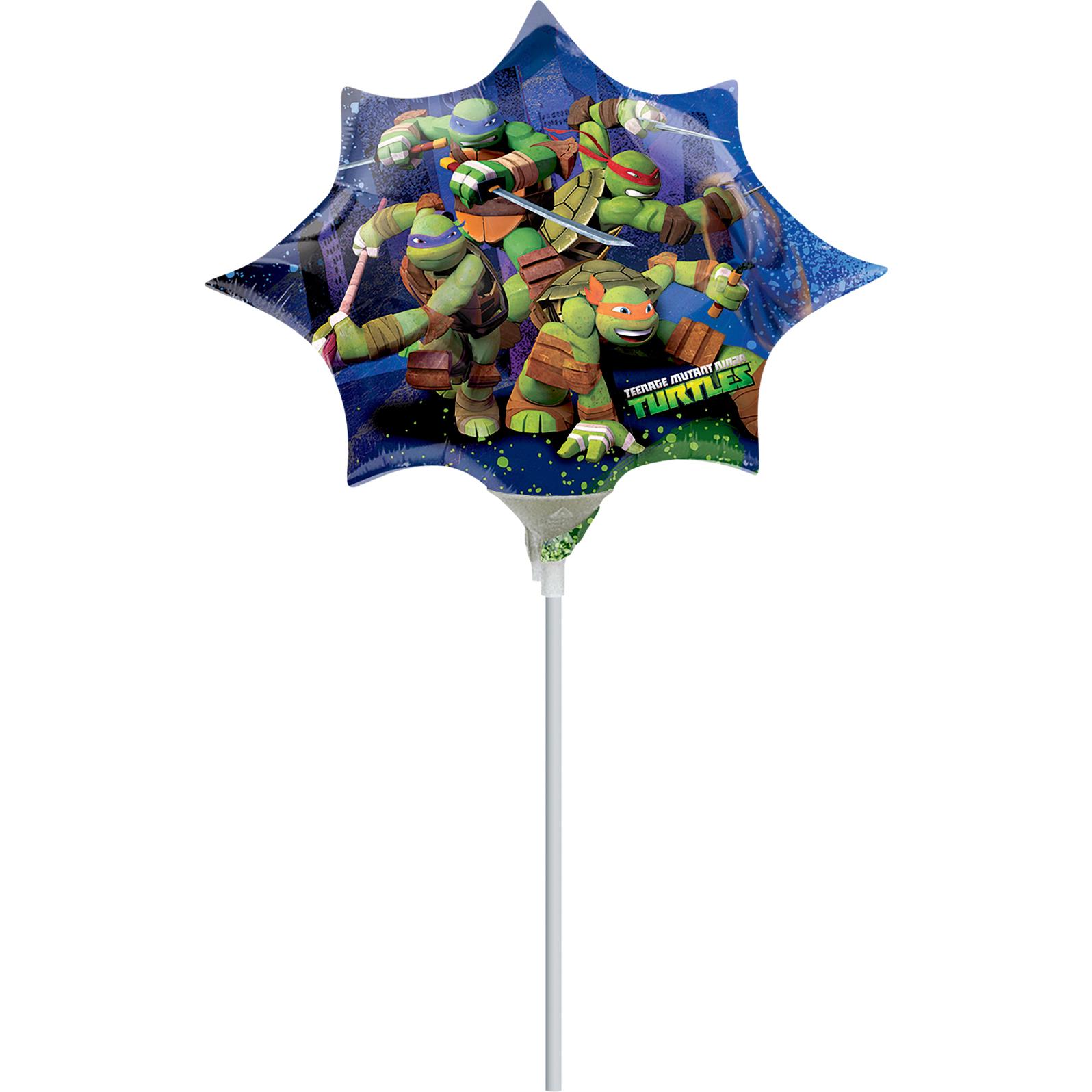 Teenage Mutant Ninja Turtles Mini Shape Balloons & Streamers - Party Centre