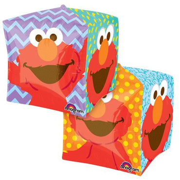 Sesame Street Elmo Cubez Foil Balloon Balloons & Streamers - Party Centre