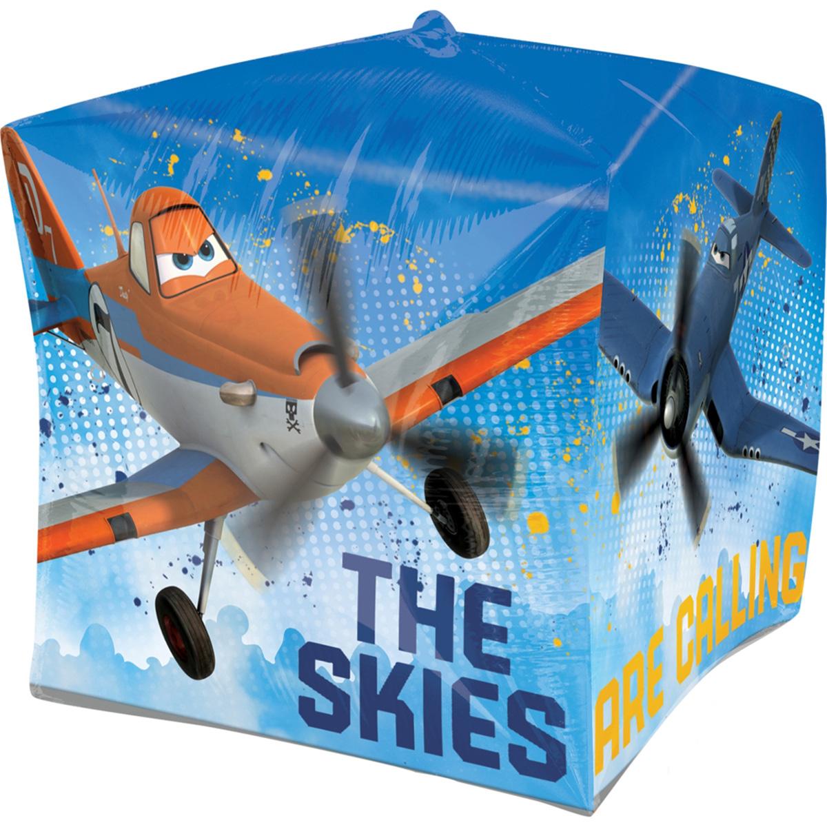 Disney Planes Cubez 15in Balloons & Streamers - Party Centre