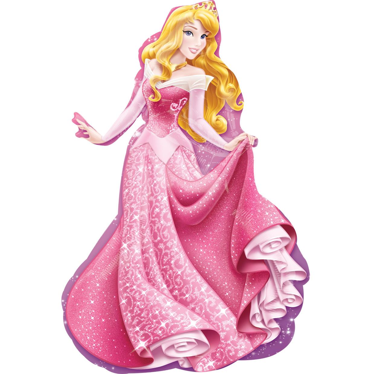 Princess Sleeping Beauty Large Shape Foil Balloon Balloons & Streamers - Party Centre