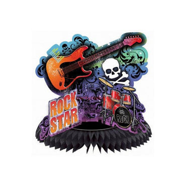 Honeycomb Centerpiece15 Inches Rock Star