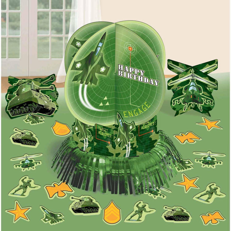 Camouflage Table Decorating Kit Decorations - Party Centre