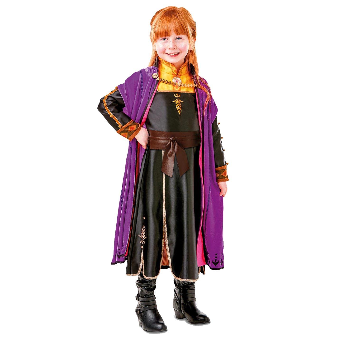 Disney Frozen 2 Official Premium Princess Anna Costume Costumes & Apparel - Party Centre