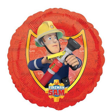 Fireman Sam Foil Balloon 45cm Balloons & Streamers - Party Centre