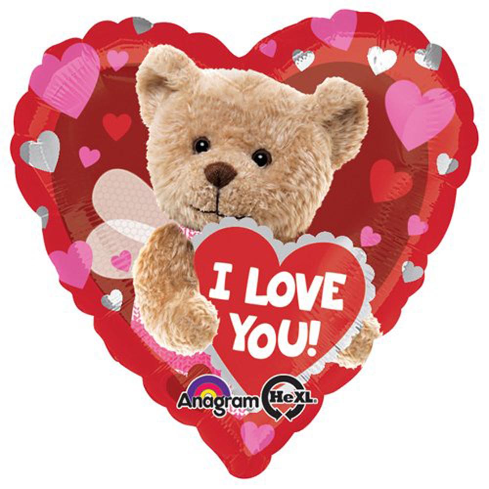 HVD Bee Bear Foil Balloon 18in Balloons & Streamers - Party Centre