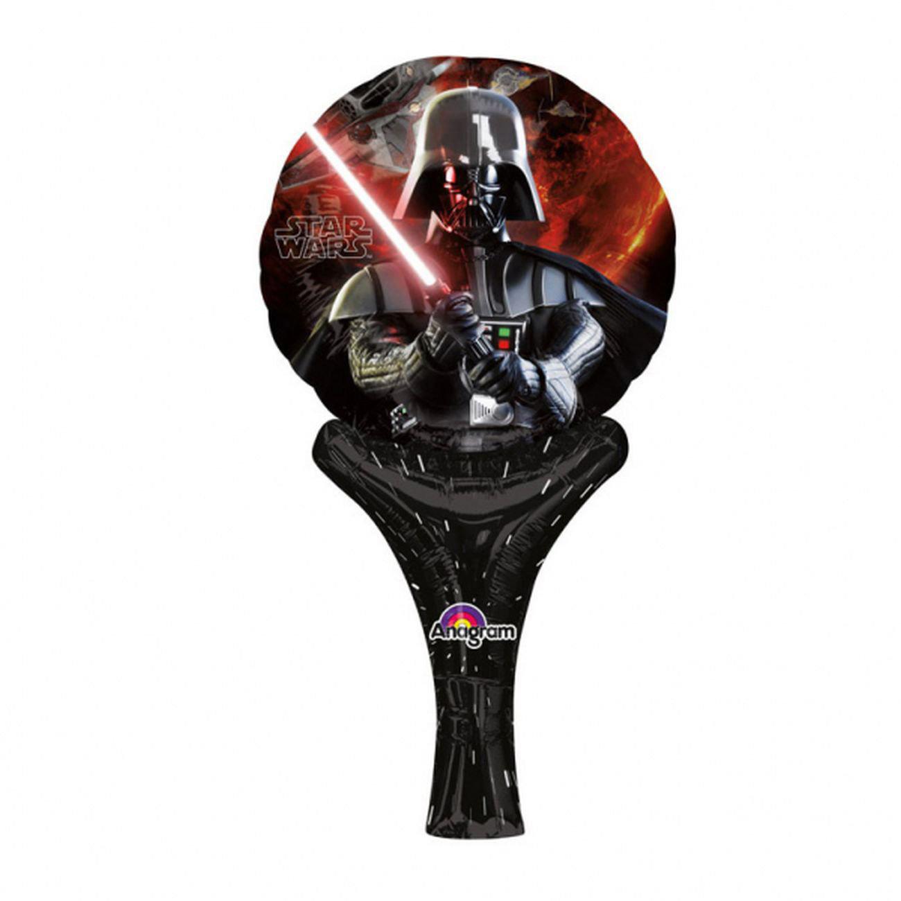 Star Wars Inflate-a-Fun Foil Balloon 12in Balloons & Streamers - Party Centre