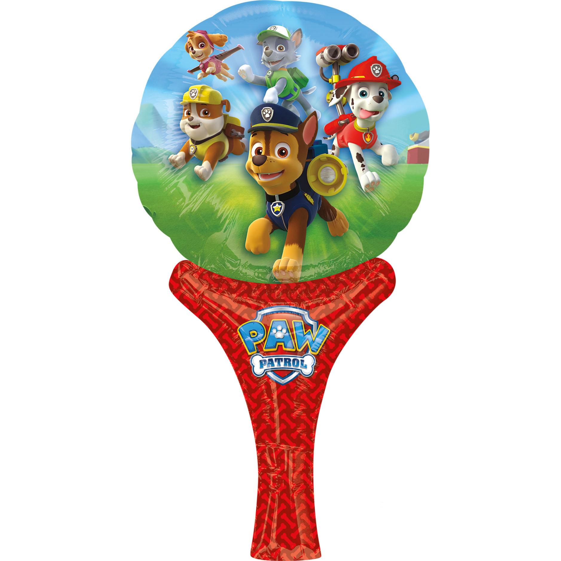 Paw Patrol Inflate A Fun 6x12in Balloons & Streamers - Party Centre
