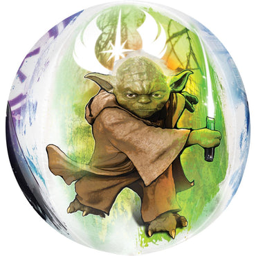 Star Wars Orbz Balloon 38x40cm Balloons & Streamers - Party Centre