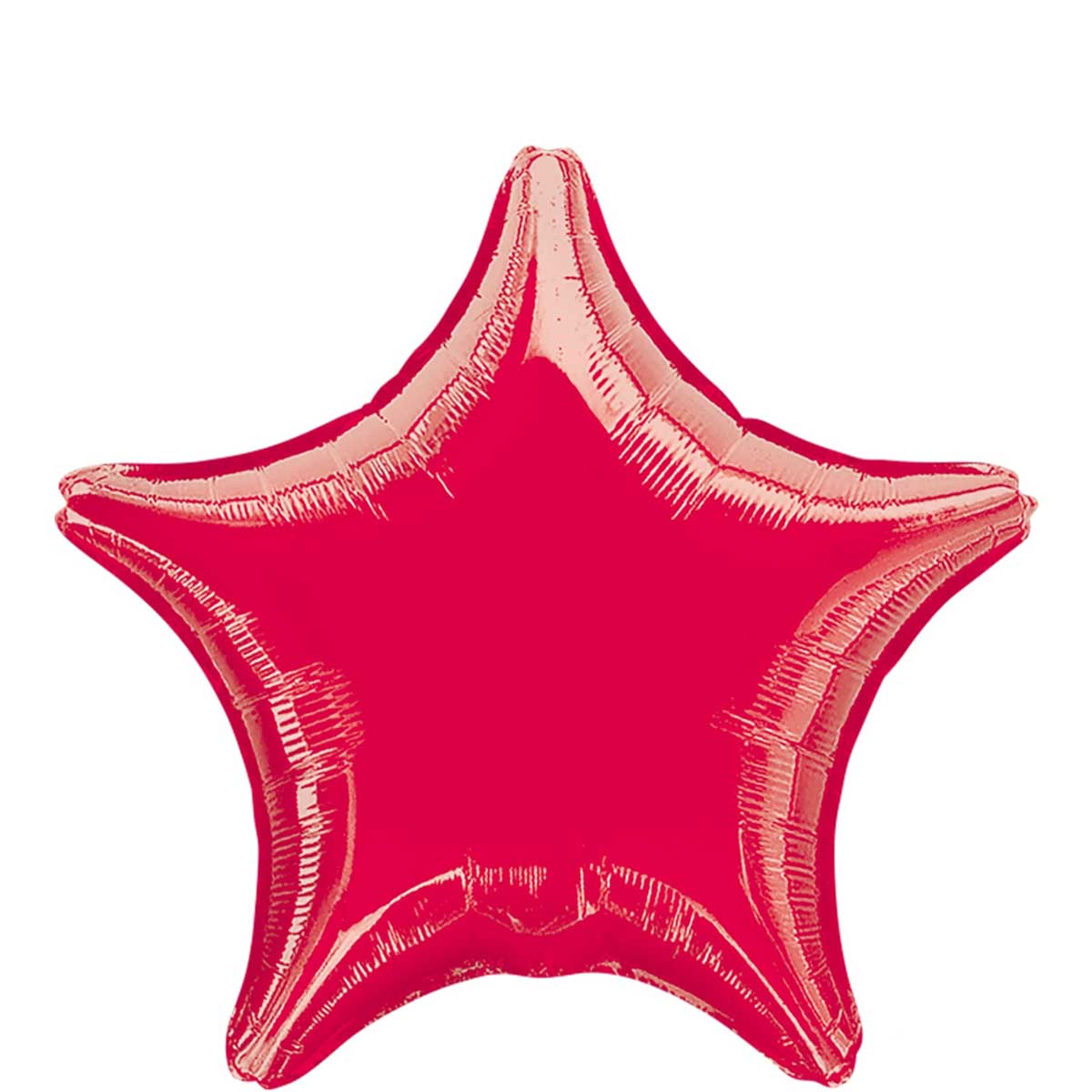 Metallic Red Star Foil Balloon 19in Balloons & Streamers - Party Centre