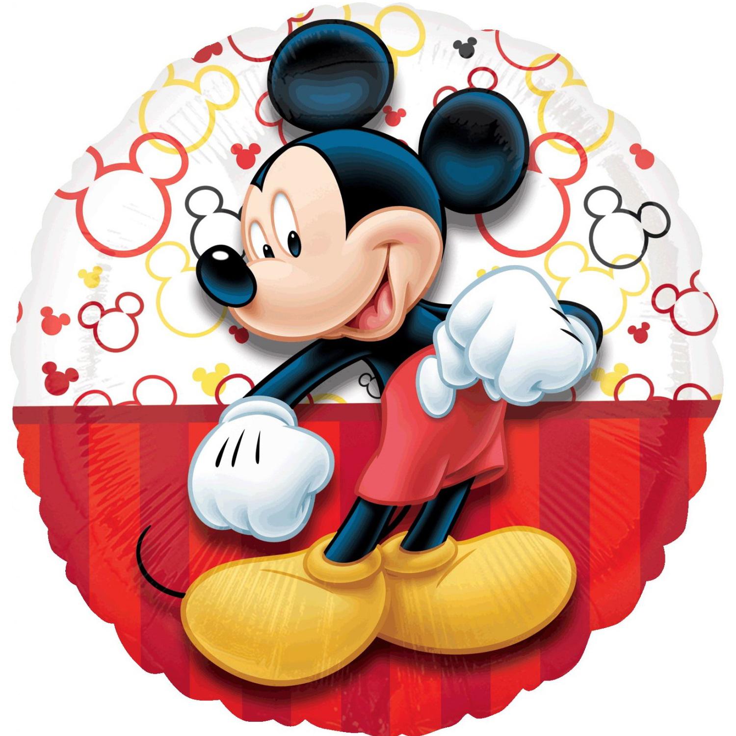 Mickey Mouse Portrait Standard Foil Balloon 18in Balloons & Streamers - Party Centre