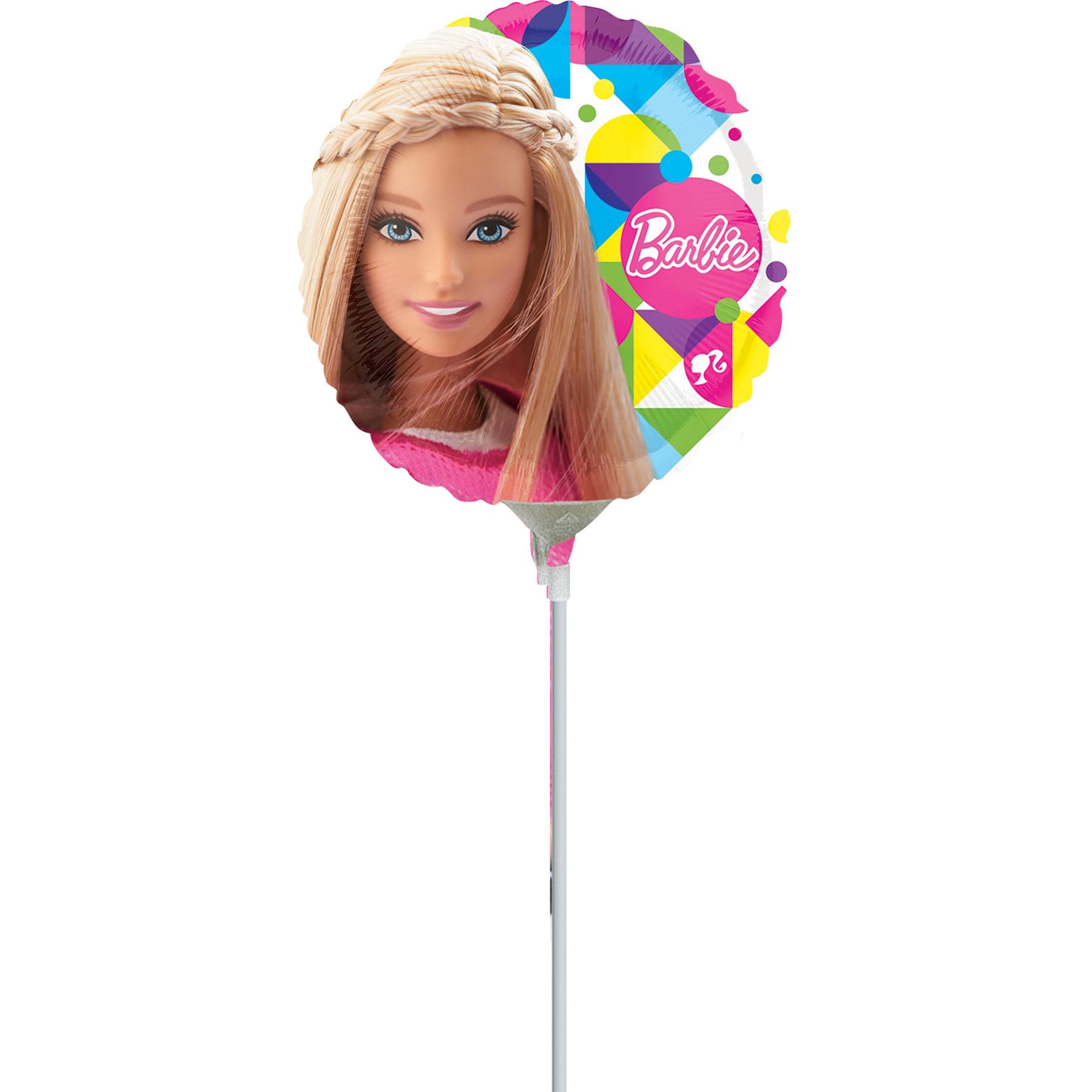 Barbie Sparkle Foil Balloon 9in Balloons & Streamers - Party Centre