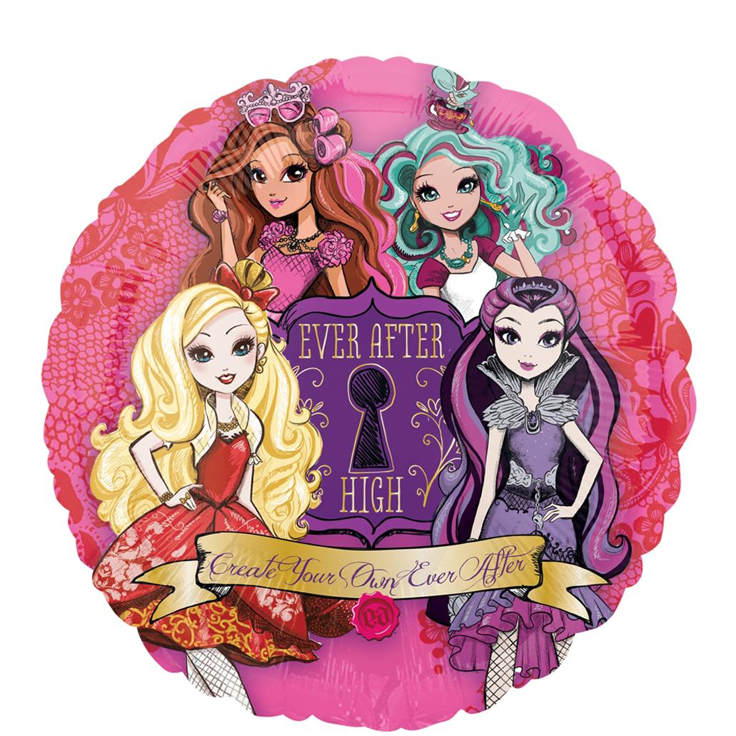 Ever After High Foil Balloon 18in Balloons & Streamers - Party Centre