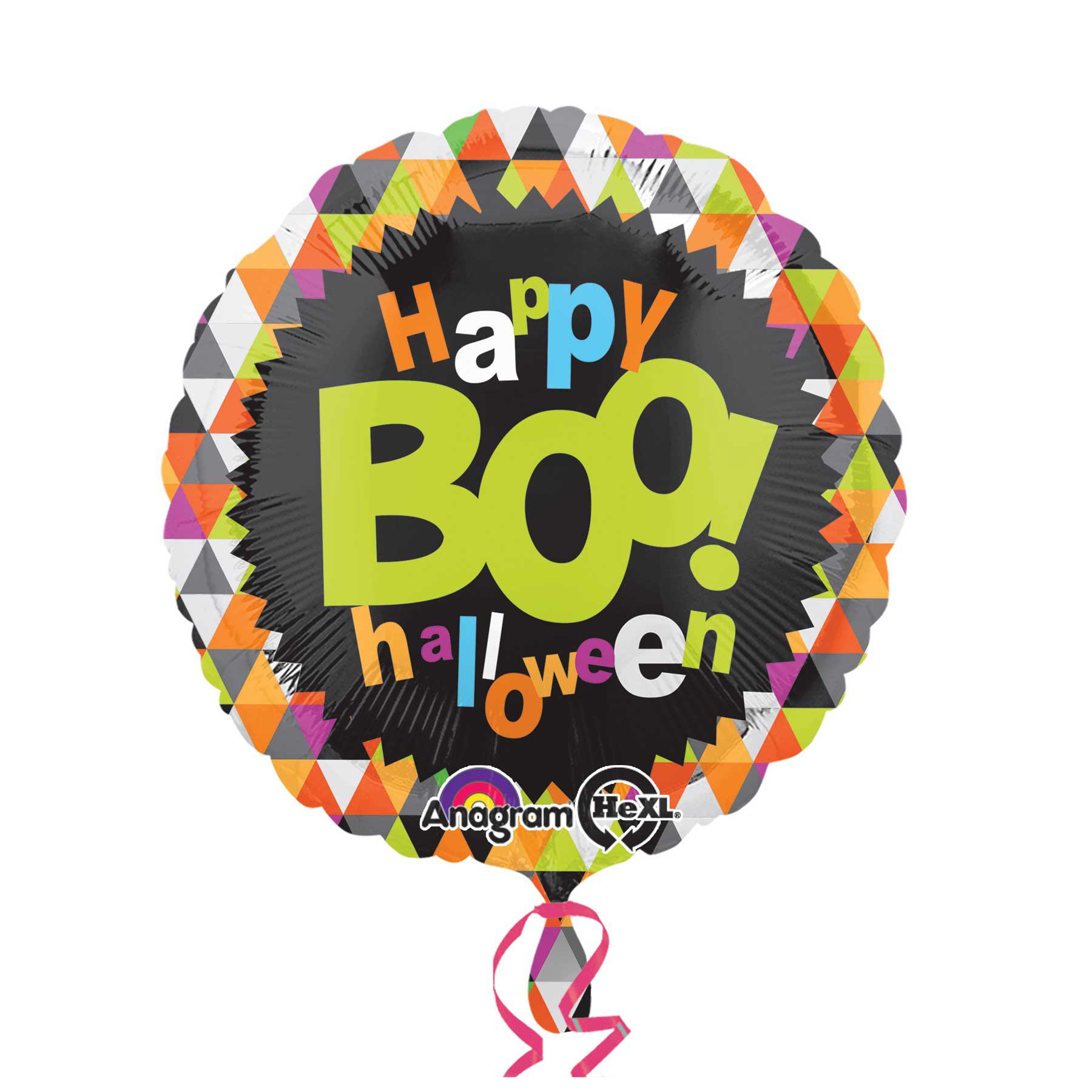 Boo Halloween Foil Balloon 18in Balloons & Streamers - Party Centre