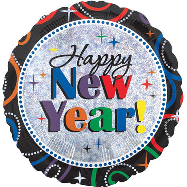 Cheers to a New Year Standard Foil Balloon 18in Balloons & Streamers - Party Centre