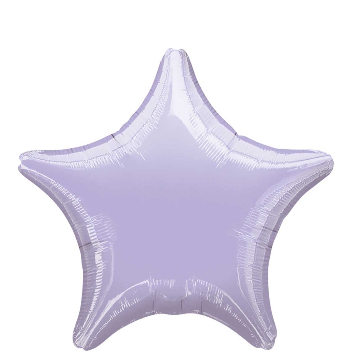 Pastel Lilac Star Foil Balloon 19in Balloons & Streamers - Party Centre