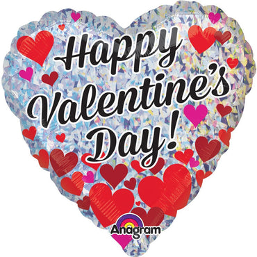 HVD Heart Clusters Foil Balloon 18in Balloons & Streamers - Party Centre