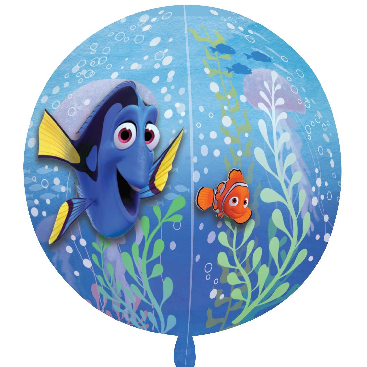 Finding Dory Orbz Clear 38x40cm Balloons & Streamers - Party Centre
