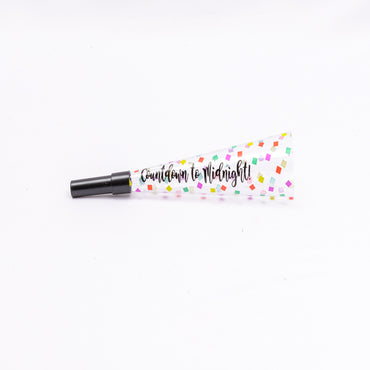 Happy New Year Countdown to Midnight Horn