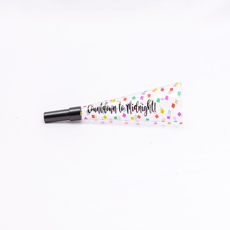 Happy New Year Countdown to Midnight Horn