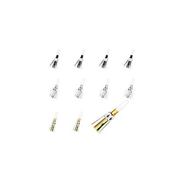 Black/Gold/Silver Fringed Blowouts 24pcs Party Accessories - Party Centre