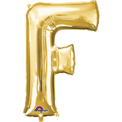 Gold Letter SuperShape Foil Balloons