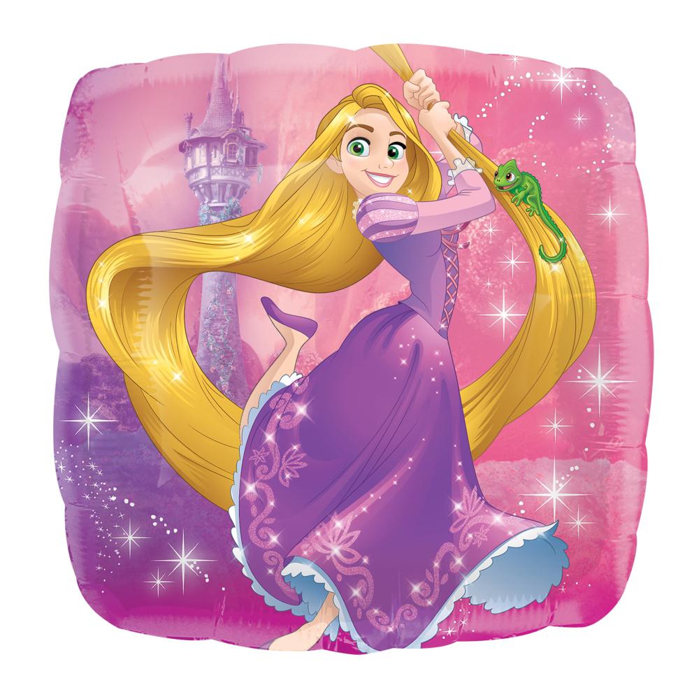 Rapunzel Square Foil Balloon 18in Balloons & Streamers - Party Centre