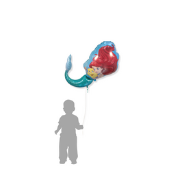 Ariel Dream Big SuperShape Foil Balloon 28x34in