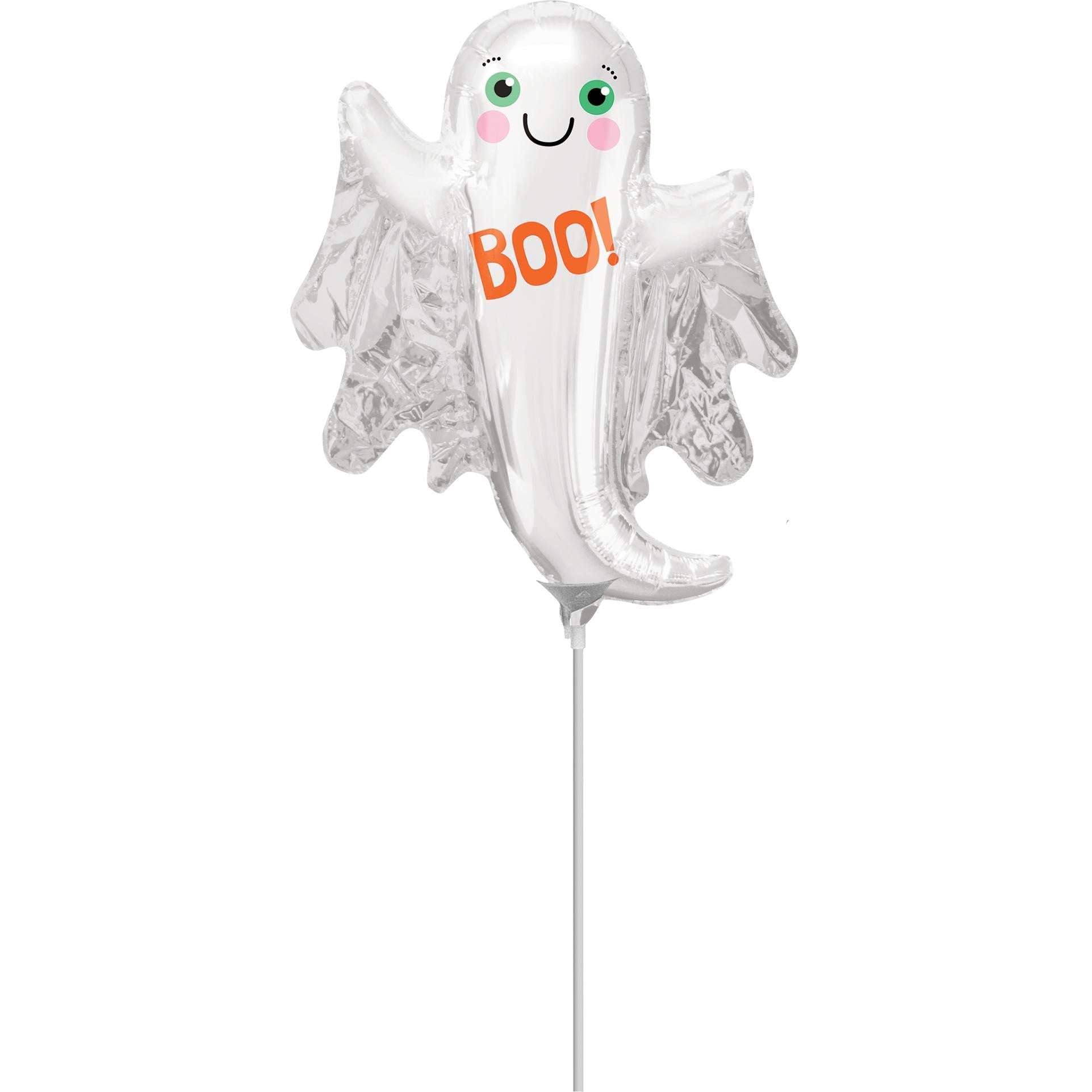 Ghosty Mini Shape Foil Balloon Balloons & Streamers - Party Centre